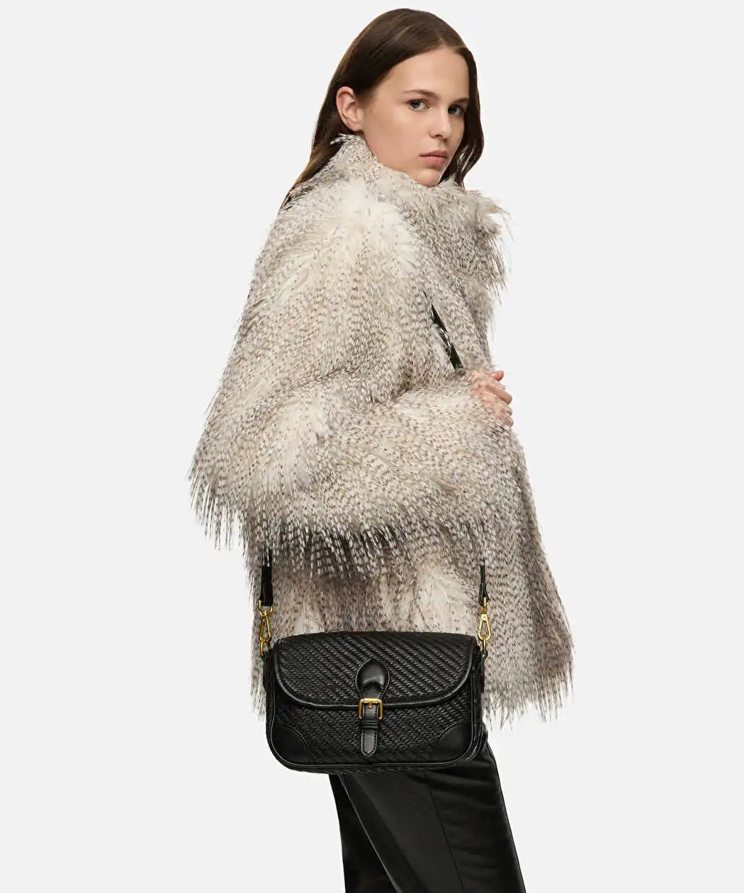 Siyah Artisanx Çapraz Askılı Çanta Iw6260052033001 | Ipekyol