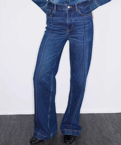 Mavi Yüksek Bel Wide Leg Jean Pantolon Iw6260018058ac7 | Ipekyol