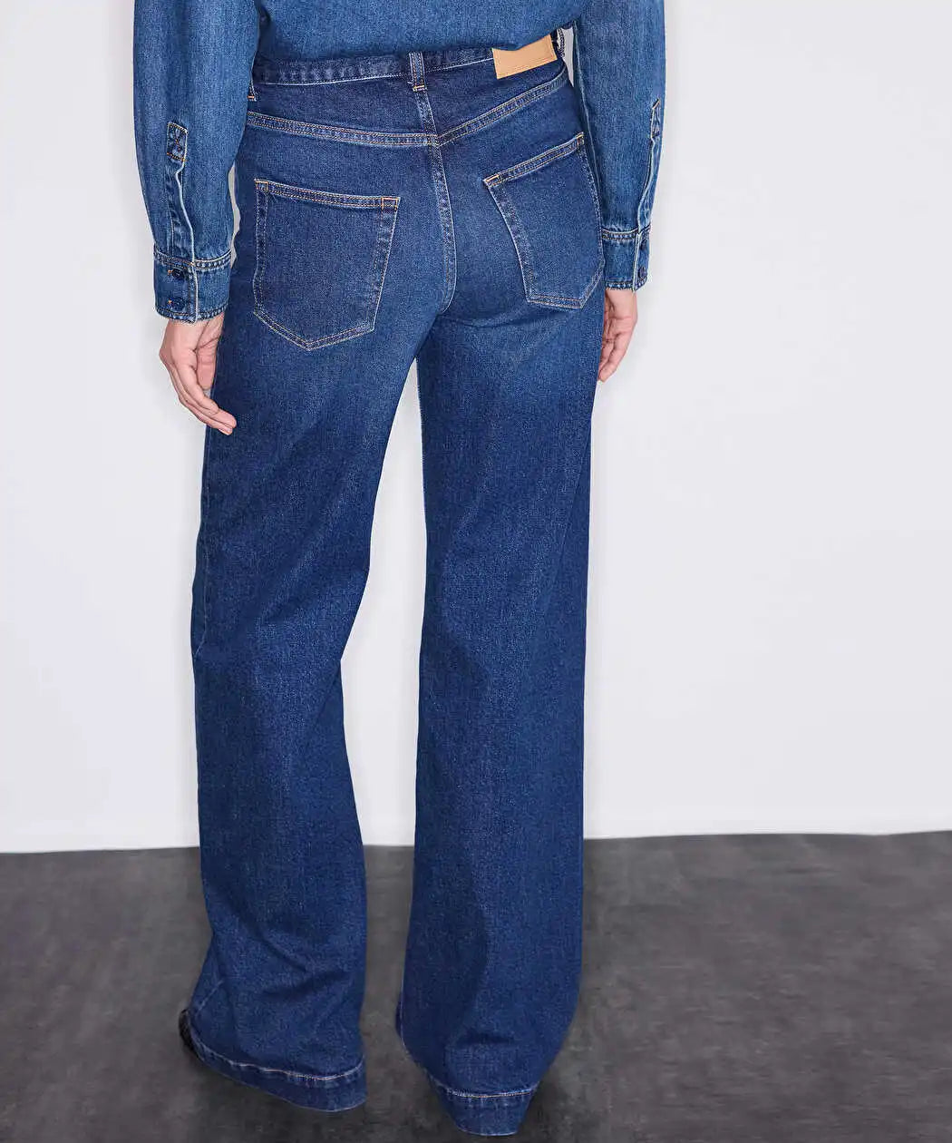 Mavi Yüksek Bel Wide Leg Jean Pantolon Iw6260018058ac7 | Ipekyol