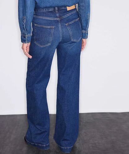 Mavi Yüksek Bel Wide Leg Jean Pantolon Iw6260018058ac7 | Ipekyol