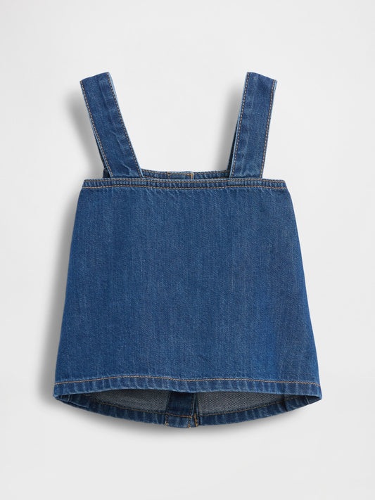 Mavi Denim Shell Askılı Üst