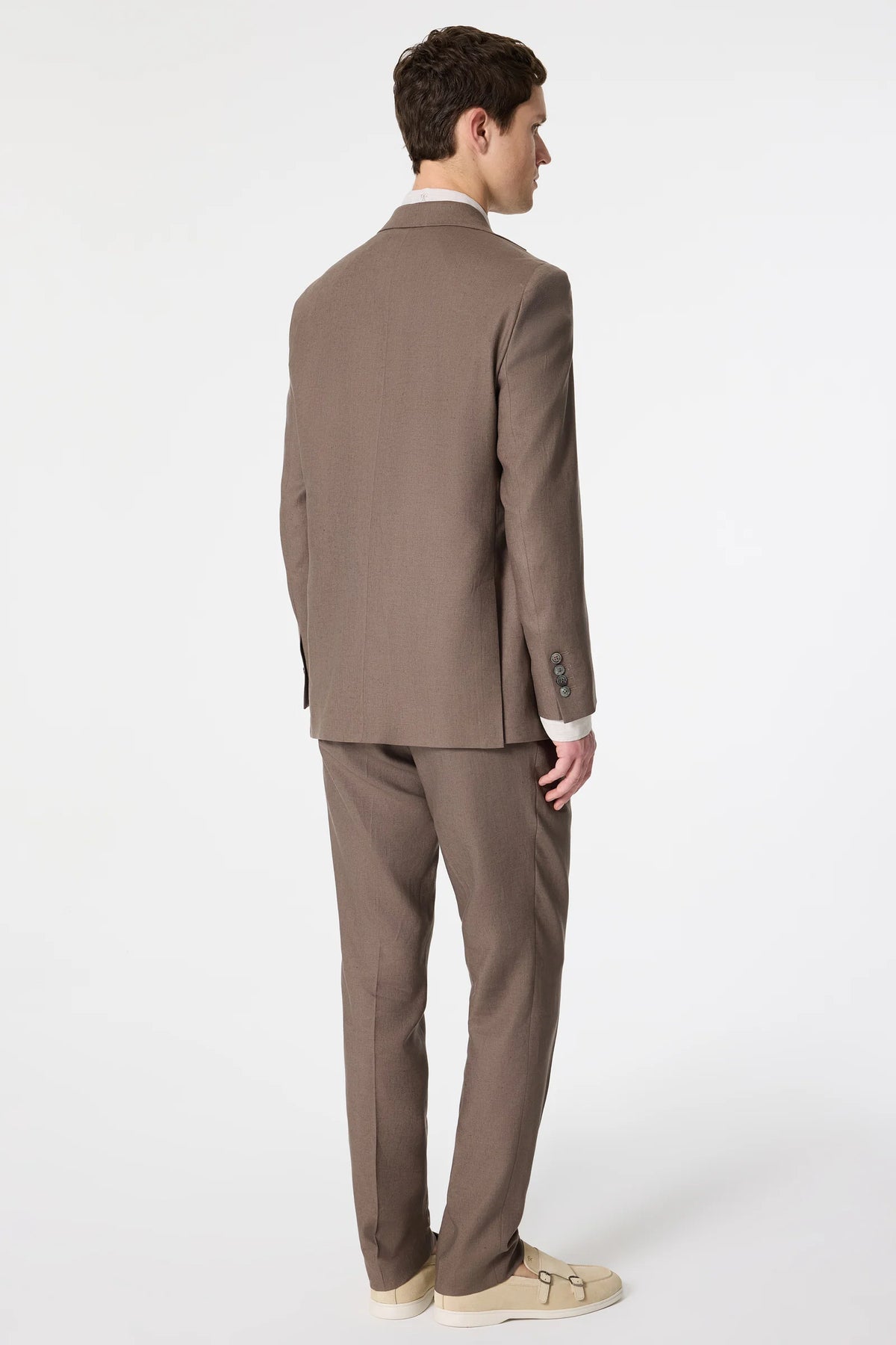 Damat Regular Fit Vizon Armürlü Takim Elbise
