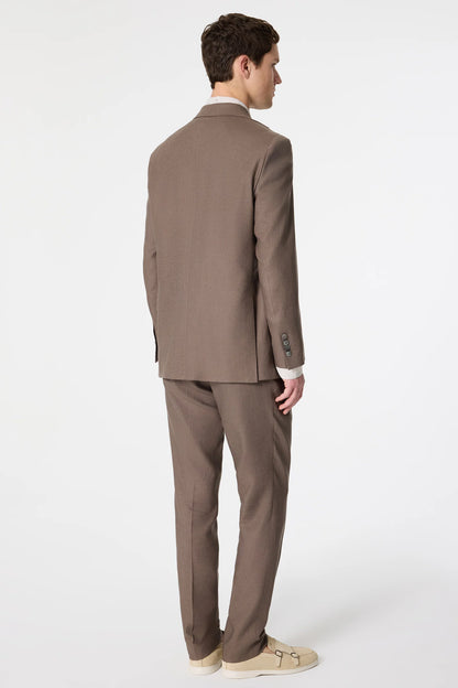 Damat Regular Fit Vizon Armürlü Takim Elbise