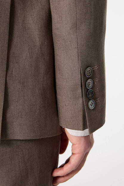 Damat Regular Fit Vizon Armürlü Takim Elbise