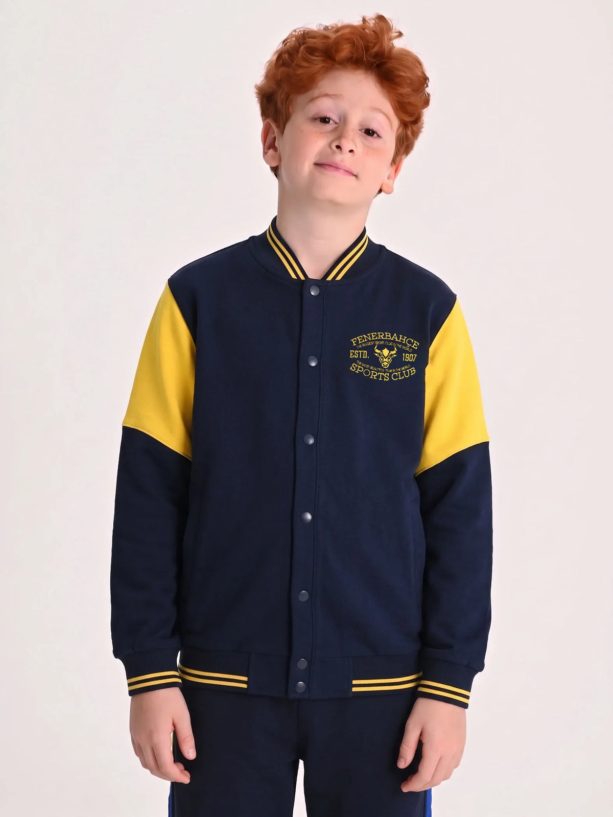 Fenerbahçe Lacivert Kolej Fb Sports Club Çocuk Sweatshirt