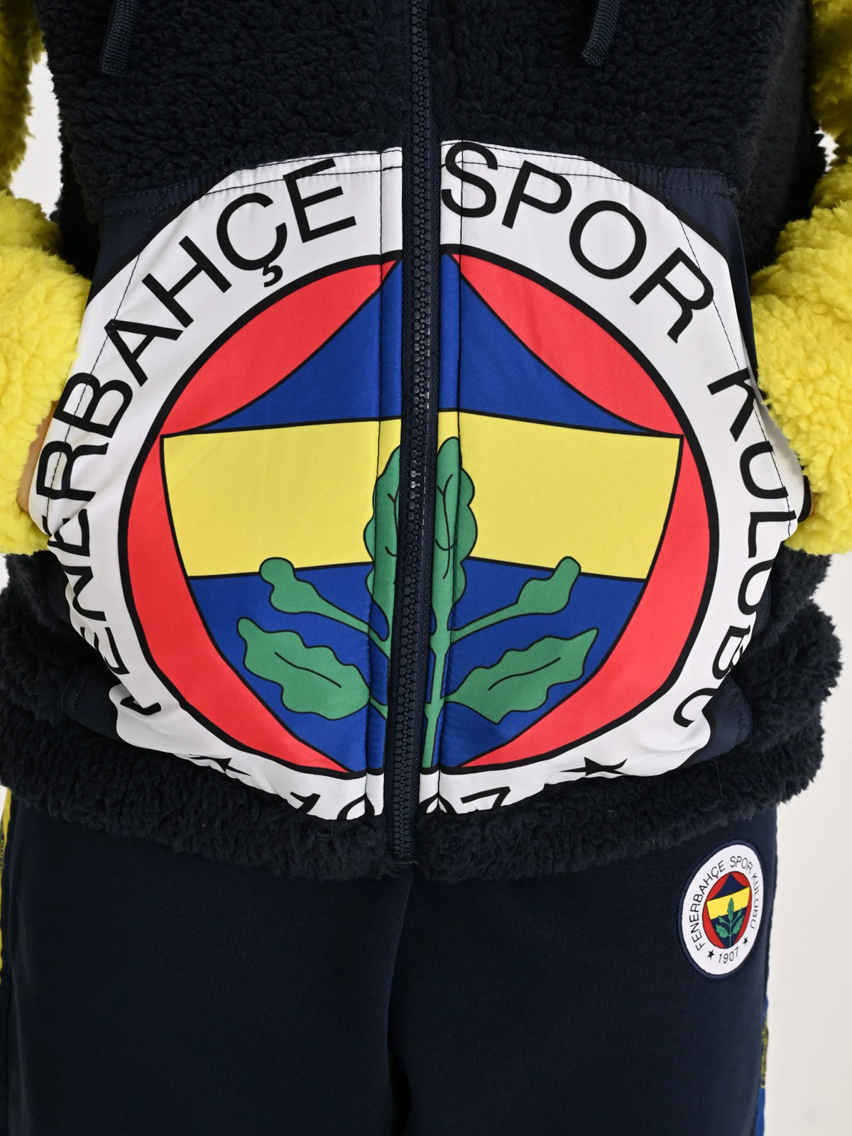 Fenerbahçe Lacivert Tribün 6 Renk Logolu Çocuk Sweatshirt