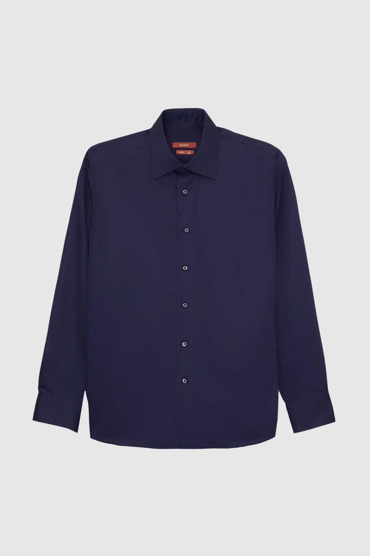 Damat Slim Fit Lacivert Gabardin Gömlek
