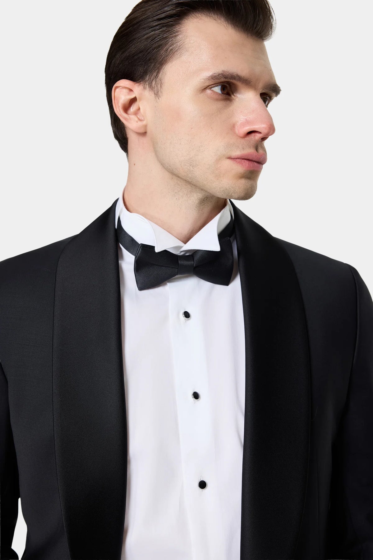 Damat Regular Fit Siyah Düz Smokin Takim