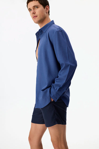 Erkek Indigo Blue Sea Şort