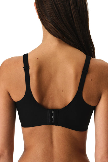 Iz Bırakmaz Siyah Mama Invisible Pedli Sütyen