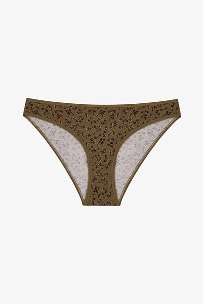 Wild Rose Çiçekli 5'li Slip Külot