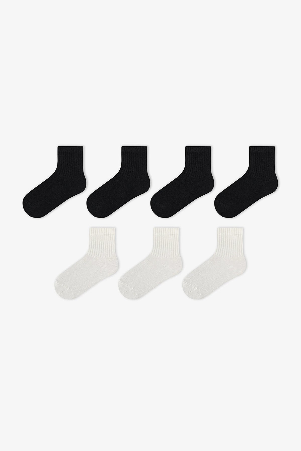 Unisex Çocuk Essentials 7 Çift Soket Çorap