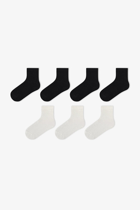 Unisex Çocuk Essentials 7 Çift Soket Çorap