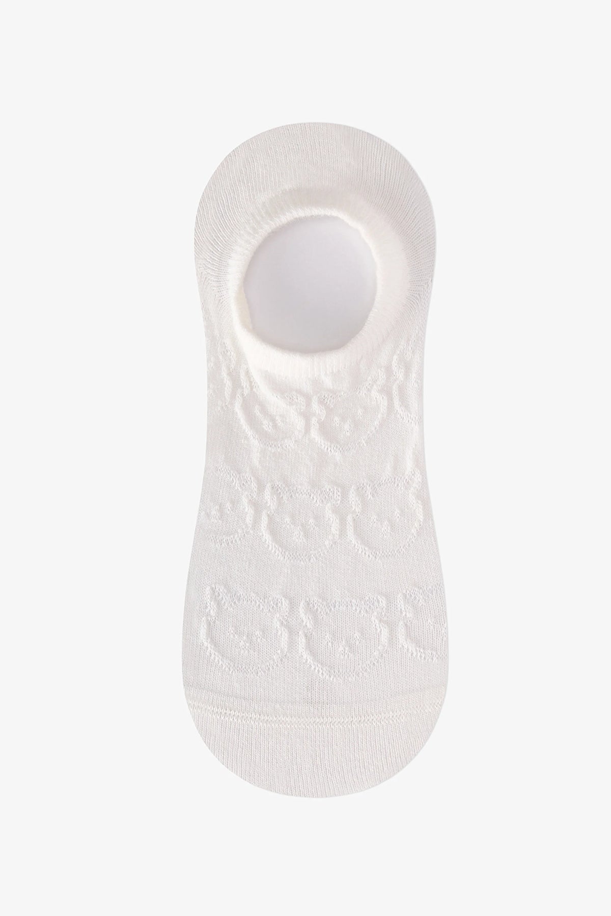 Love Jacqoard 3lü Sneaker Çorabı
