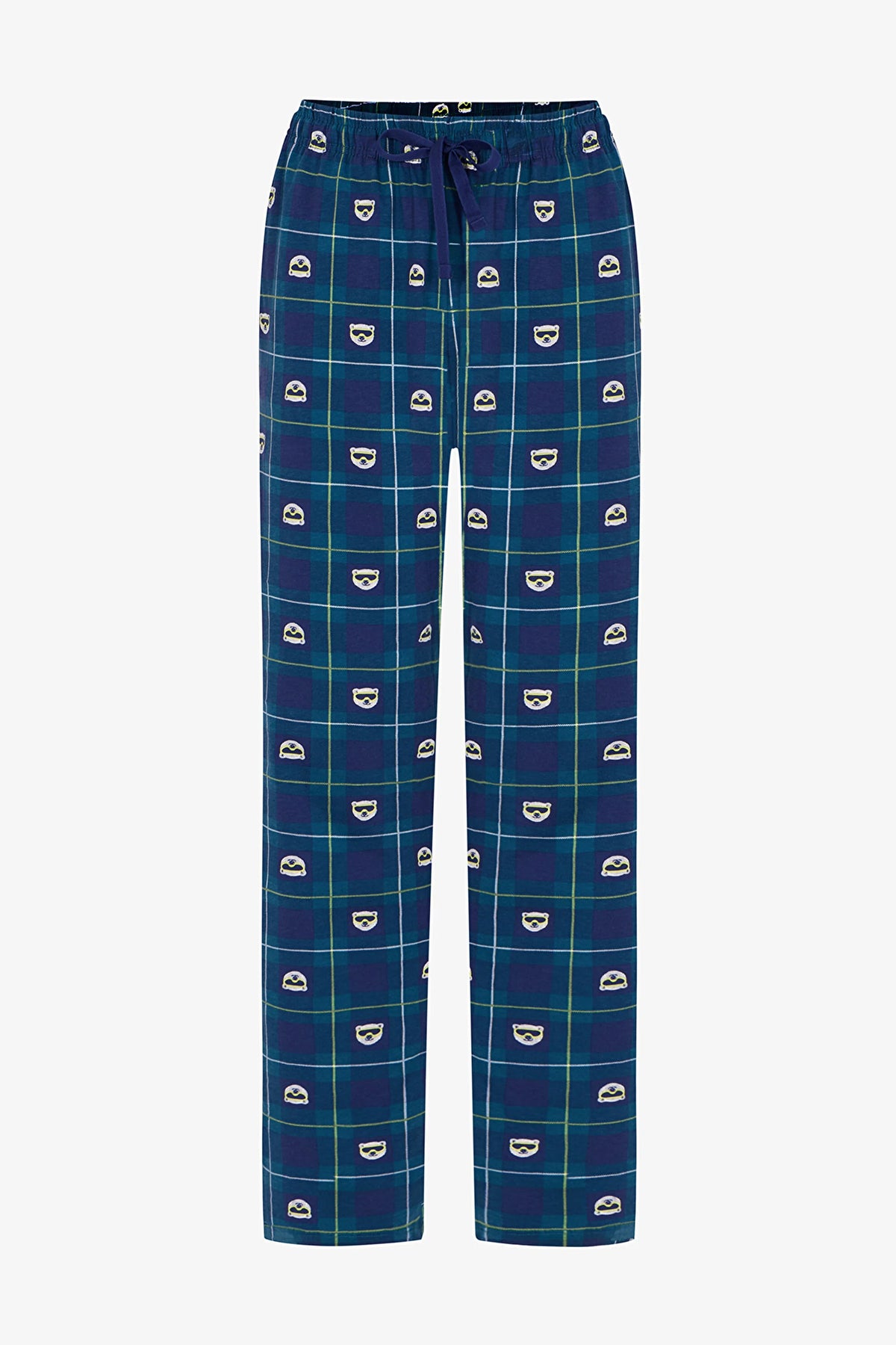 Erkek White Zone Pantolon Uzun Kollu Pijama Takımı