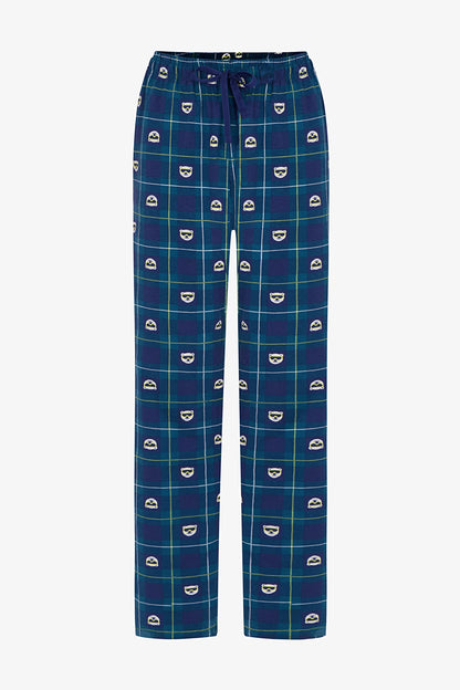 Erkek White Zone Pantolon Uzun Kollu Pijama Takımı
