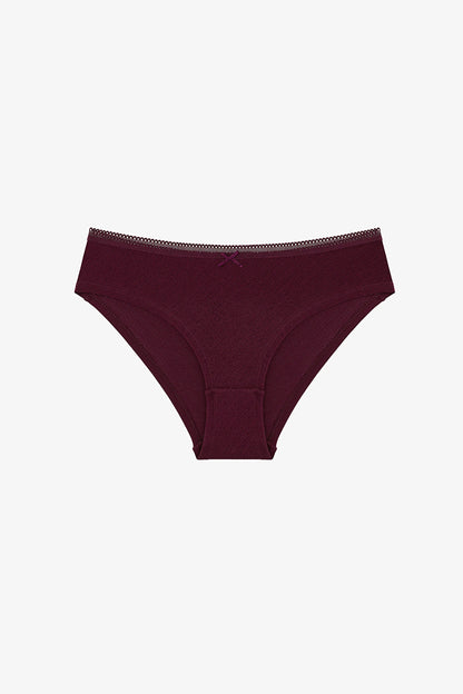 Elegance Pointel 3'lü Hipster Külot