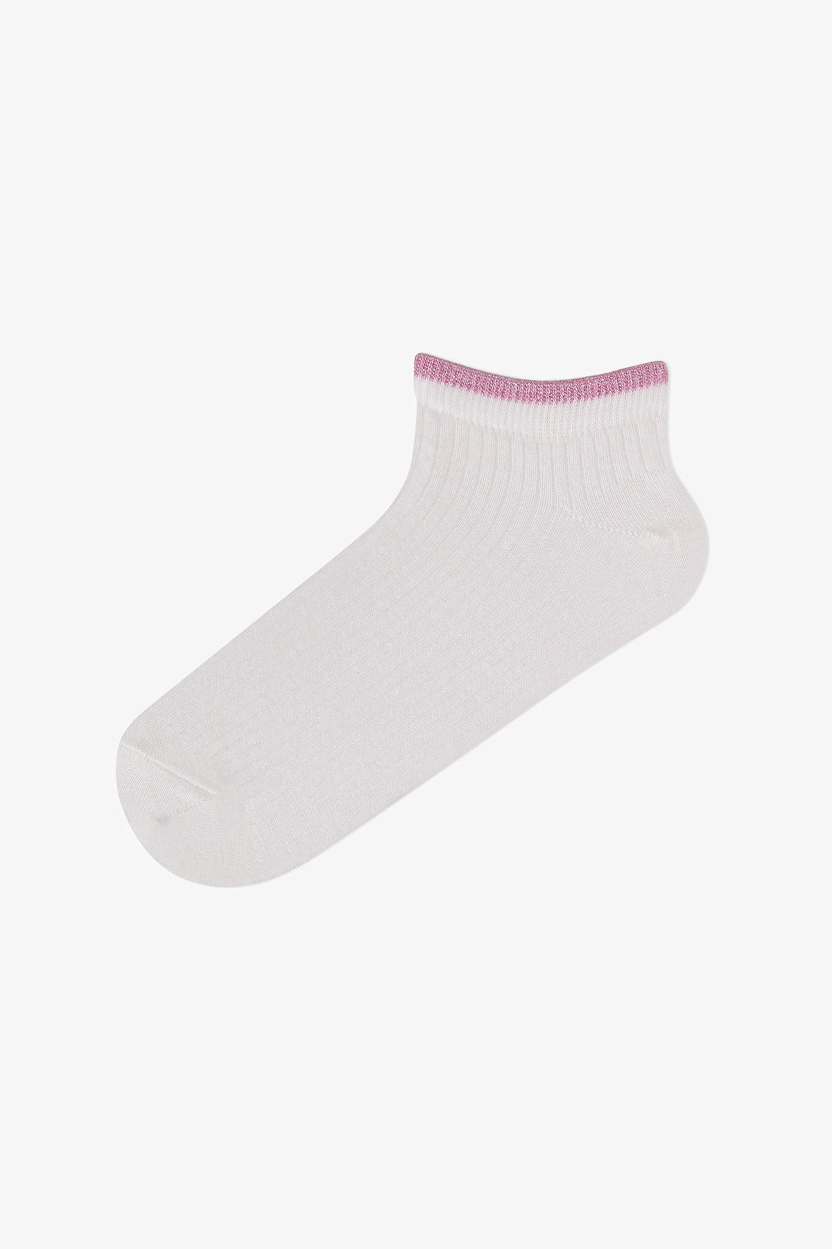 Marsmelov Shimmer Ankle Pamuklu Simli 5 Çift Patik Çorap