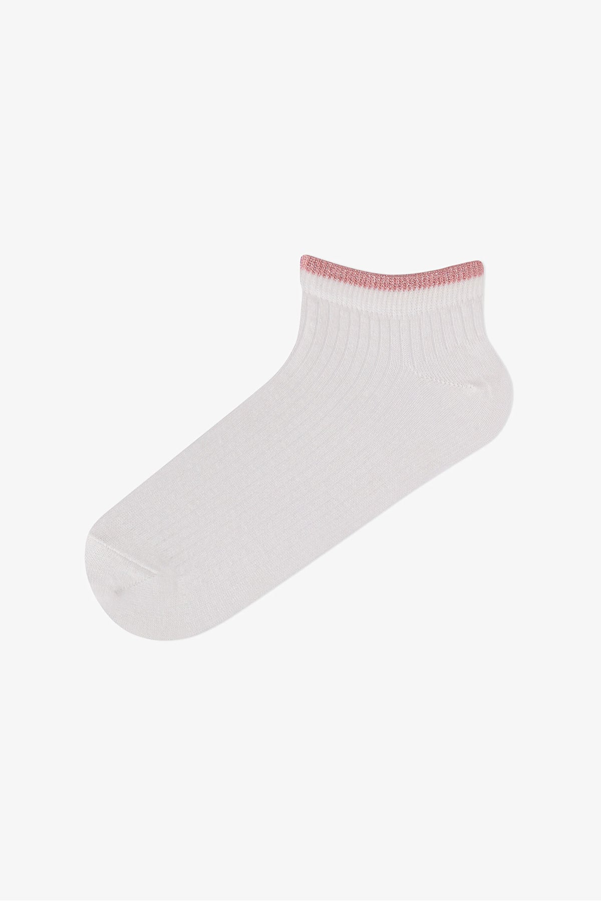 Marsmelov Shimmer Ankle Pamuklu Simli 5 Çift Patik Çorap