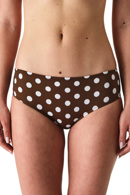 Puantiyeli Orta Bel Bikini Altı