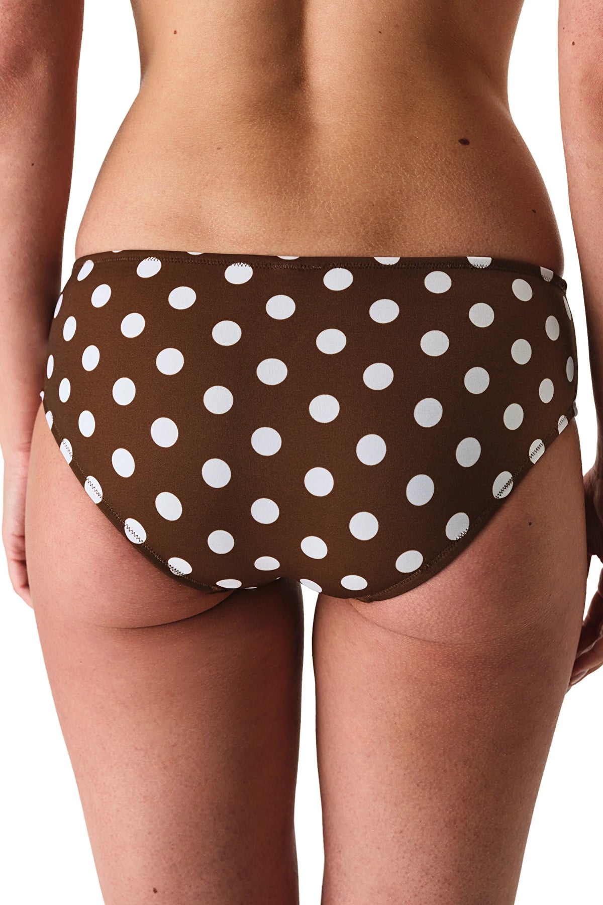 Puantiyeli Orta Bel Bikini Altı