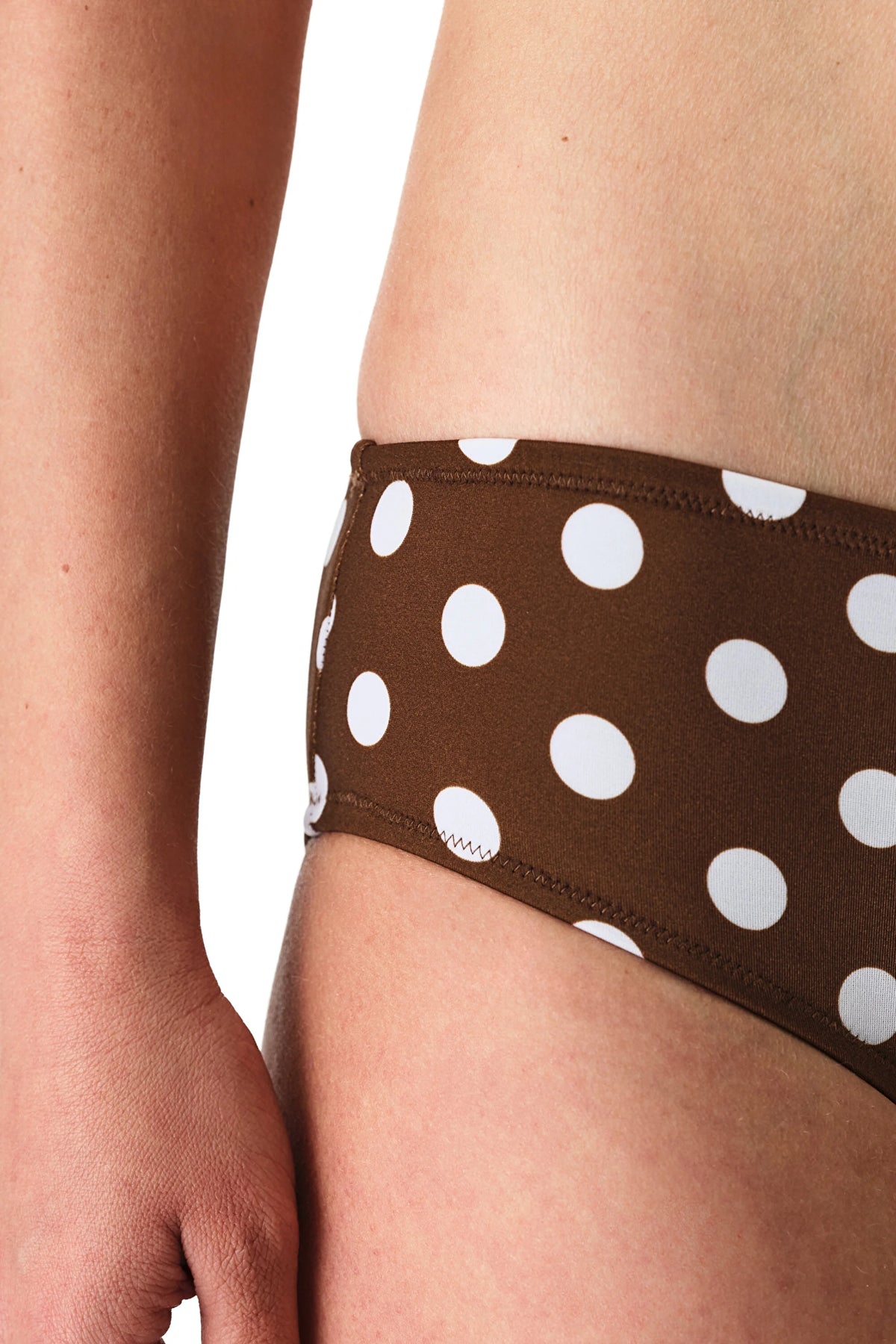 Puantiyeli Orta Bel Bikini Altı
