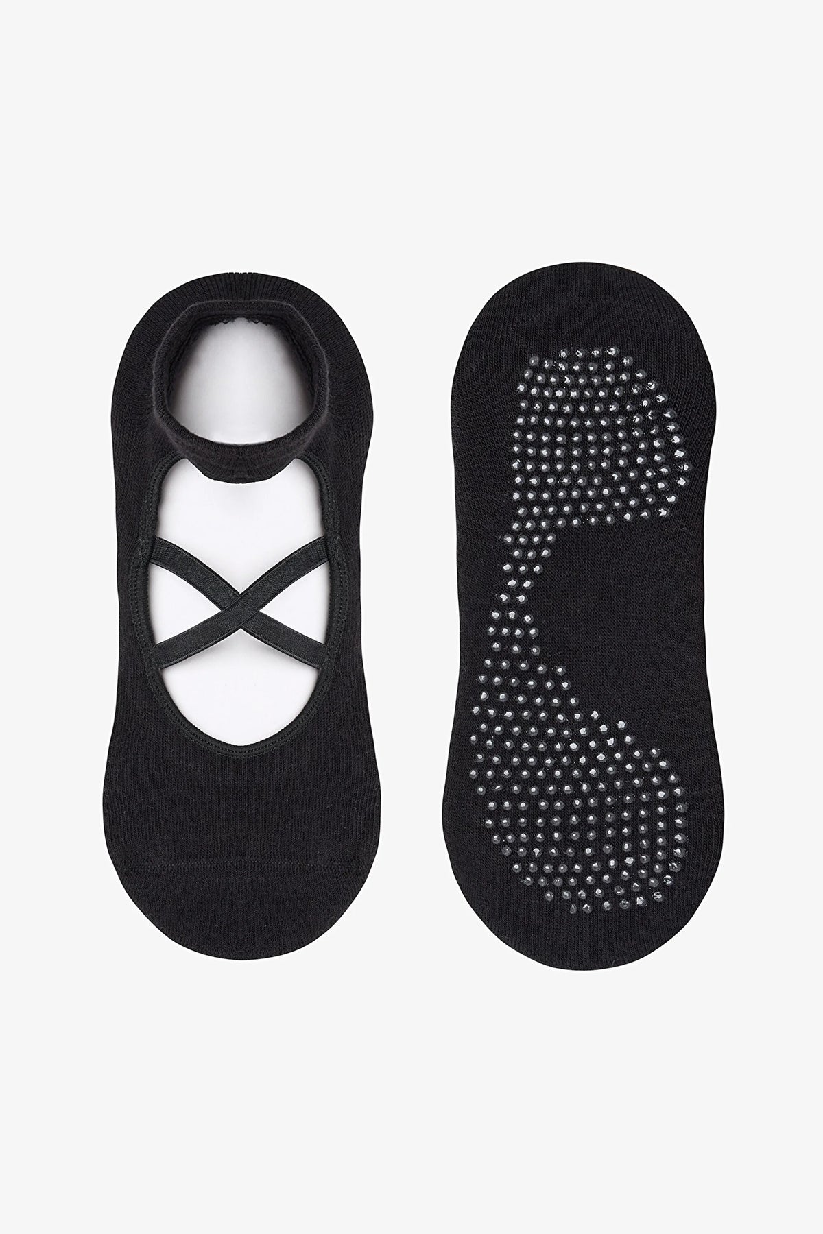 Siyah Active Towel Babet Çorabı