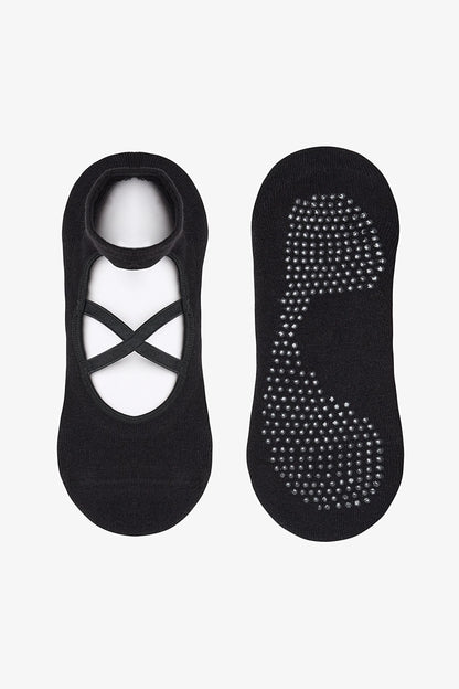 Siyah Active Towel Babet Çorabı