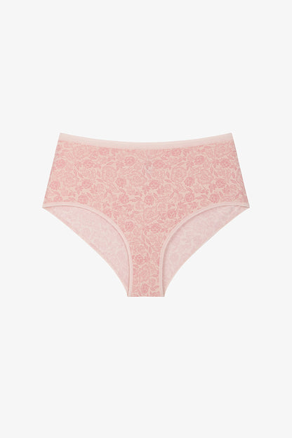 Wild Rose Çiçekli Yüksek Bel 3'lü Slip Külot