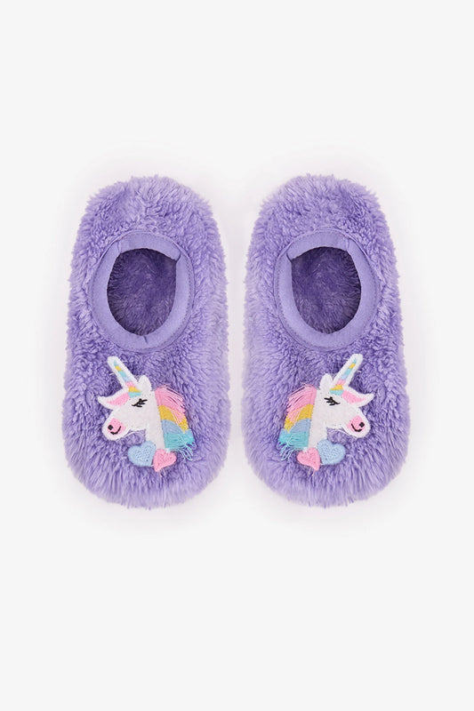 Kız Çocuk Lila Unicorn Pastels Çetik