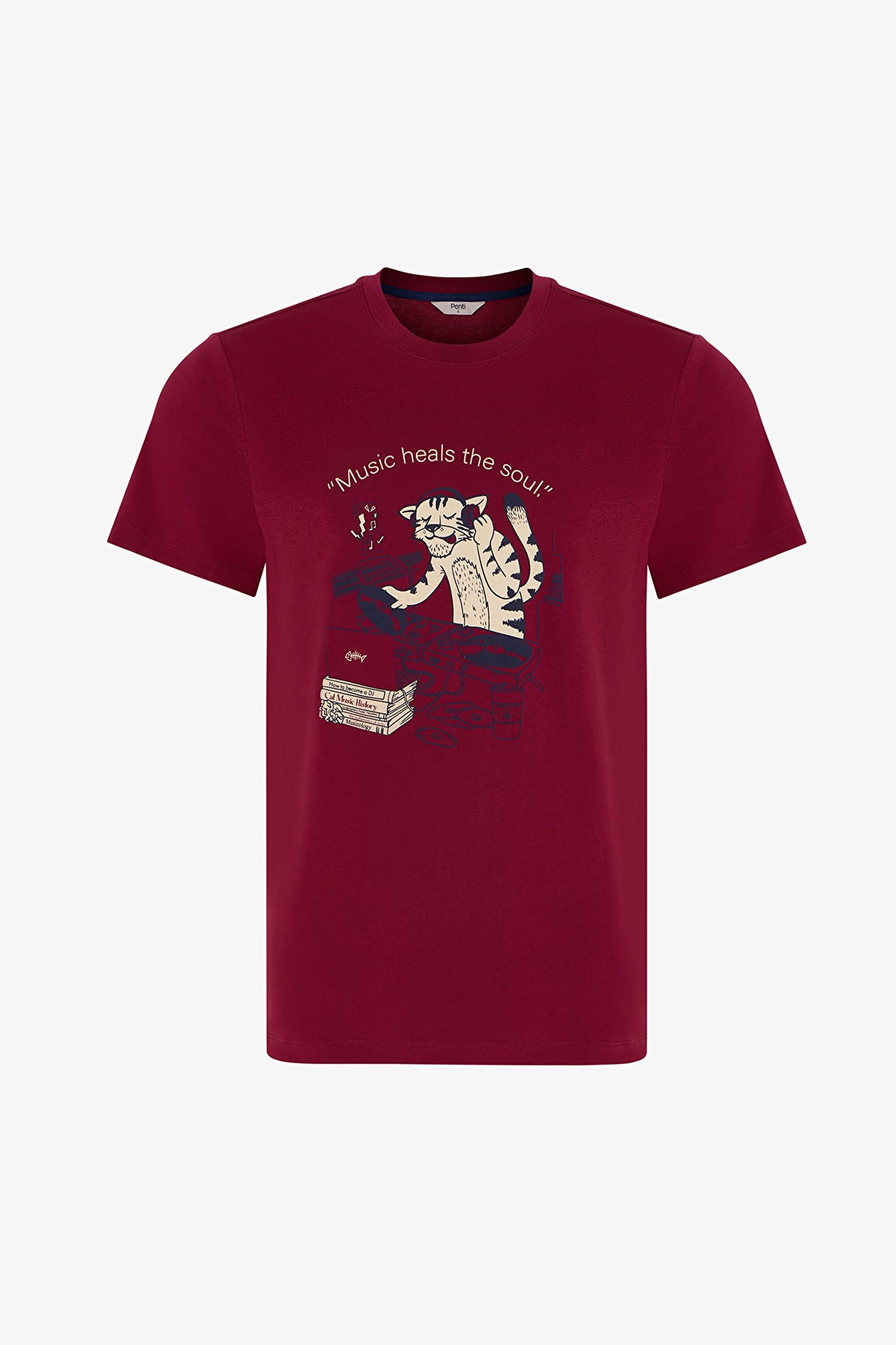 Erkek Retro Groove Çizgili Pantolon Kısa Kollu Pijama Takımı