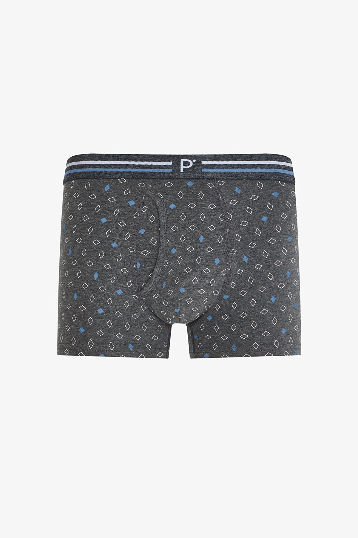 Erkek Blend Çizgili 3'lü Boxer