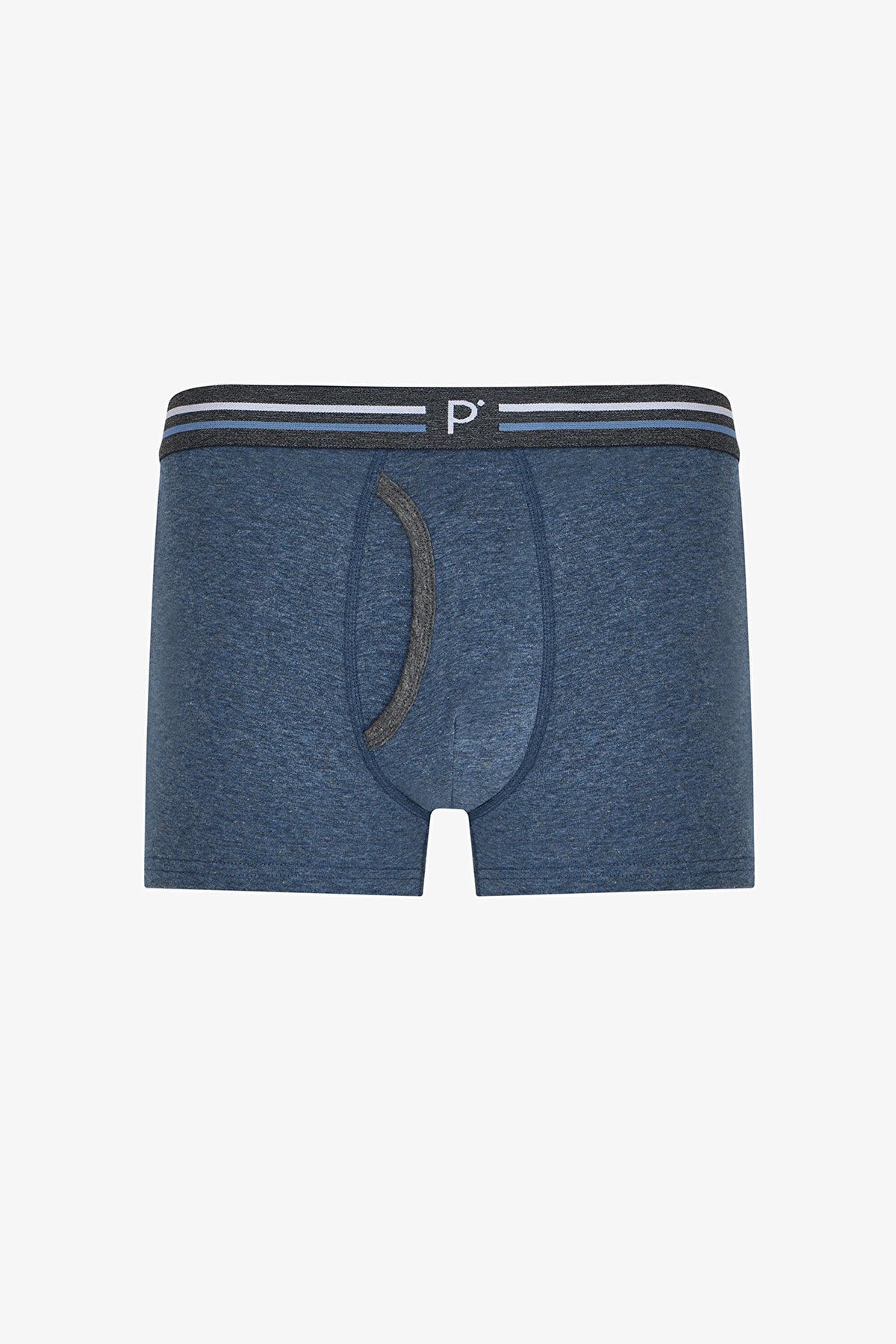 Erkek Blend Çizgili 3'lü Boxer