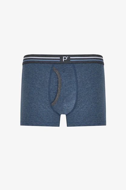 Erkek Blend Çizgili 3'lü Boxer