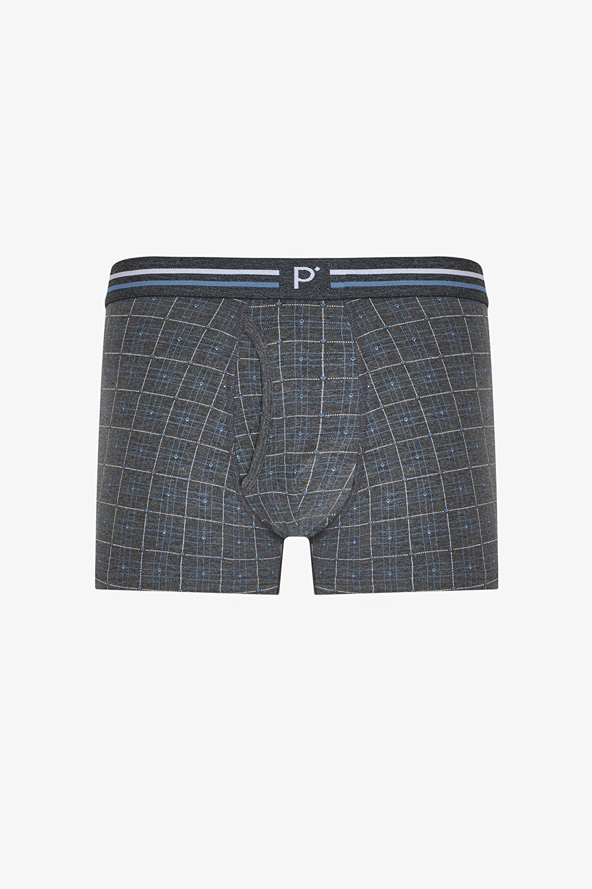 Erkek Blend Çizgili 3'lü Boxer