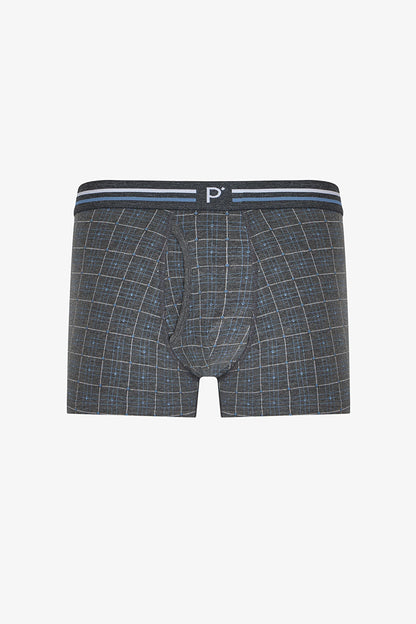 Erkek Blend Çizgili 3'lü Boxer