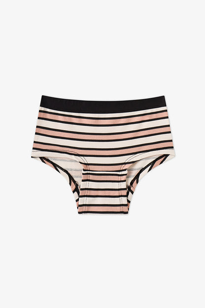Kız Çocuk Peony Hipster Çizgili 3'lü Slip Külot