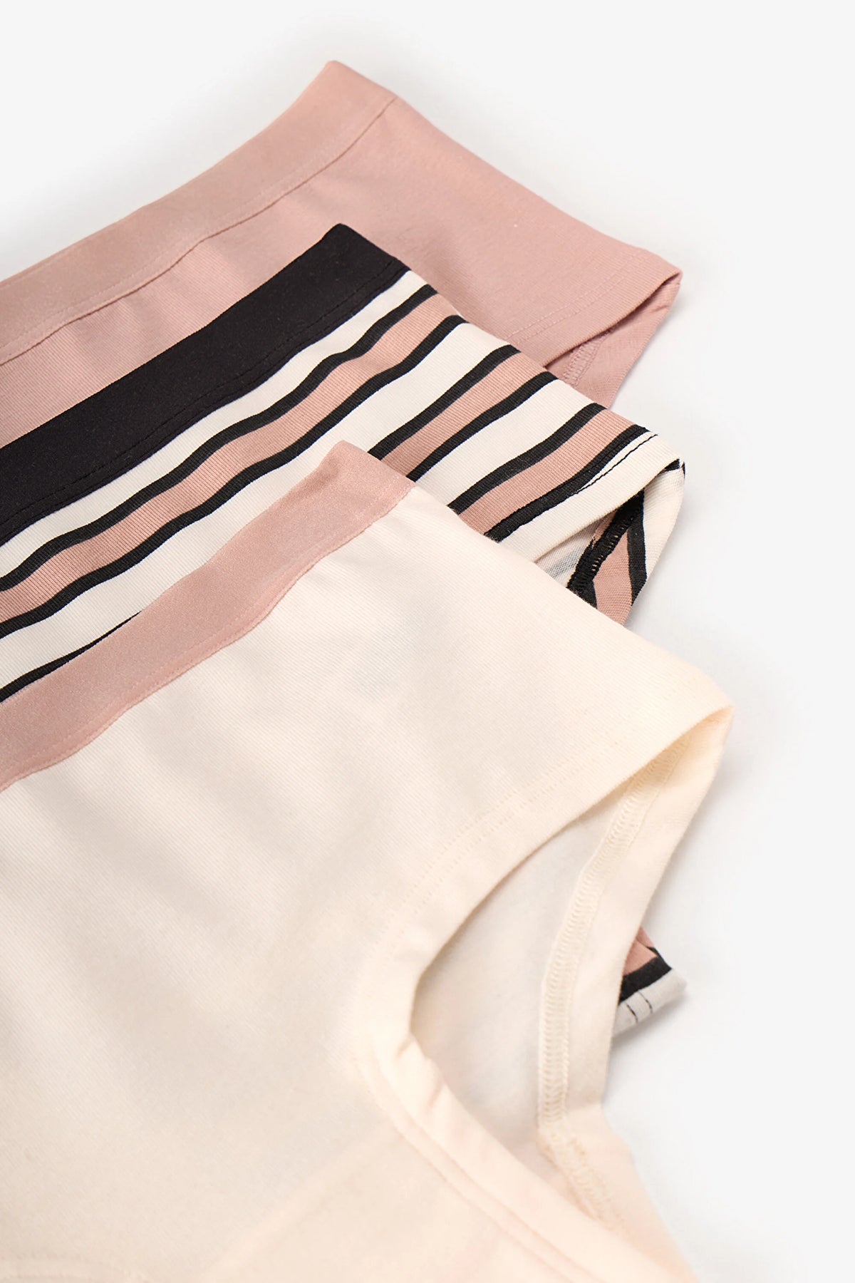 Kız Çocuk Peony Hipster Çizgili 3'lü Slip Külot