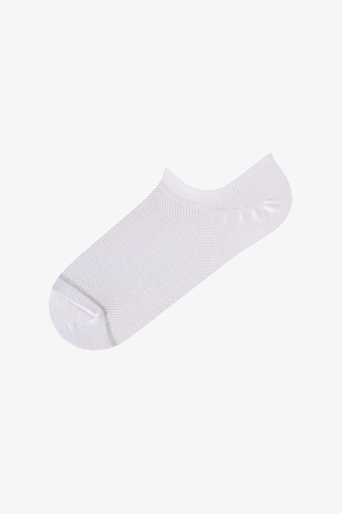 Basic Mesh Pamuklu Simli 3 Çift Sneaker Çorap
