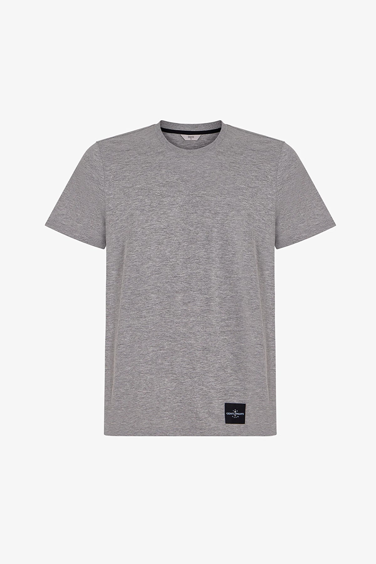 Erkek Gri Melanj Cloud Grey Pantolon Kısa Kollu Pijama Takımı