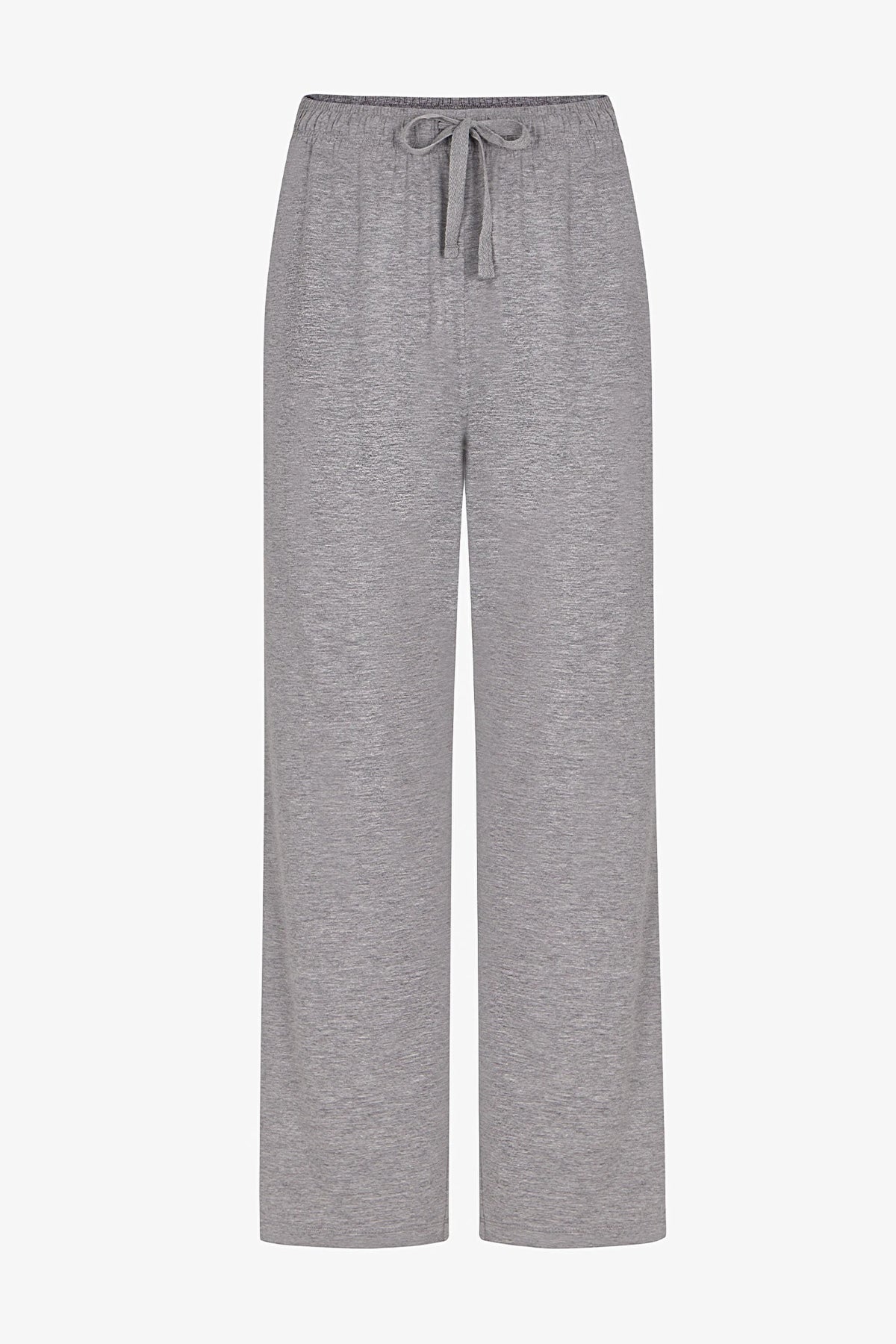 Erkek Gri Melanj Cloud Grey Pantolon Kısa Kollu Pijama Takımı