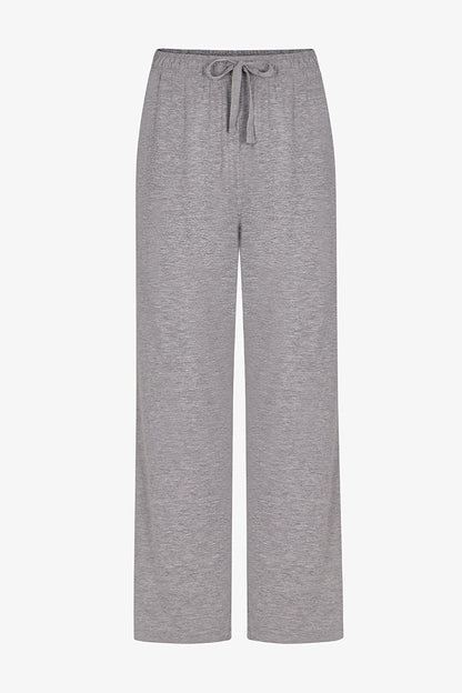 Erkek Gri Melanj Cloud Grey Pantolon Kısa Kollu Pijama Takımı