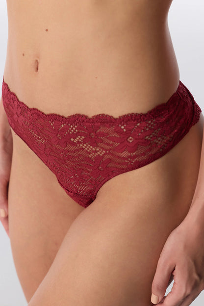 Bordo Dantelli Slip Külot