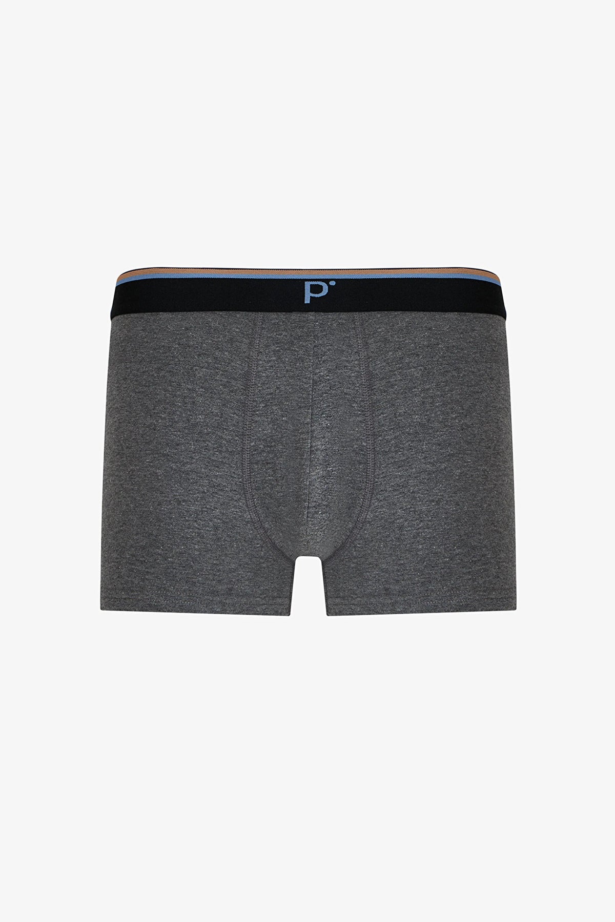 Erkek Contrast Çizgili 3'lü Boxer
