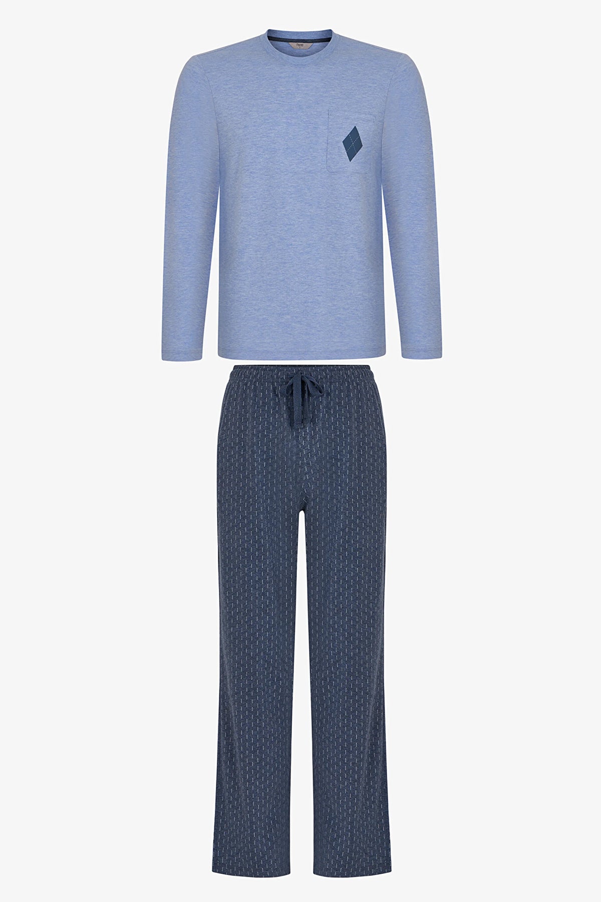 Erkek Northline Pantolon Uzun Kollu Pijama Takımı
