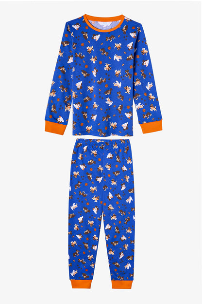 Erkek Çocuk Saks Paws&play Pamuklu Uzun Kollu 2'li Pijama Takımı