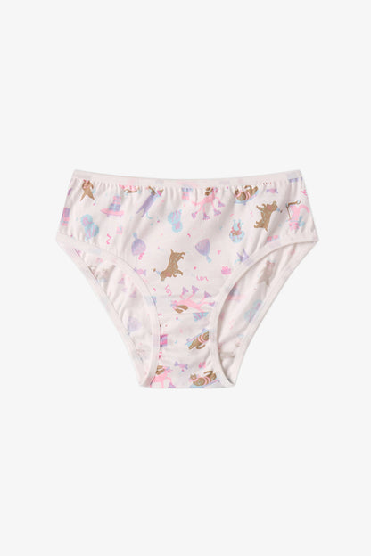 Kız Çocuk Kitty Hug Pamuklu 5'li Slip Külot