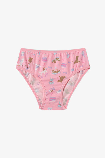 Kız Çocuk Kitty Hug Pamuklu 5'li Slip Külot