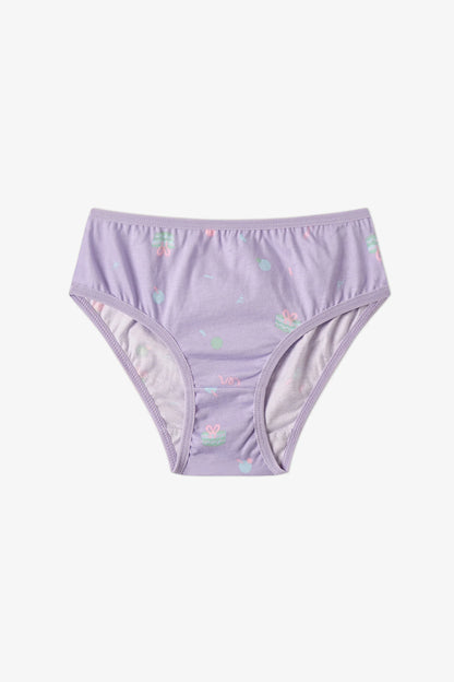 Kız Çocuk Kitty Hug Pamuklu 5'li Slip Külot