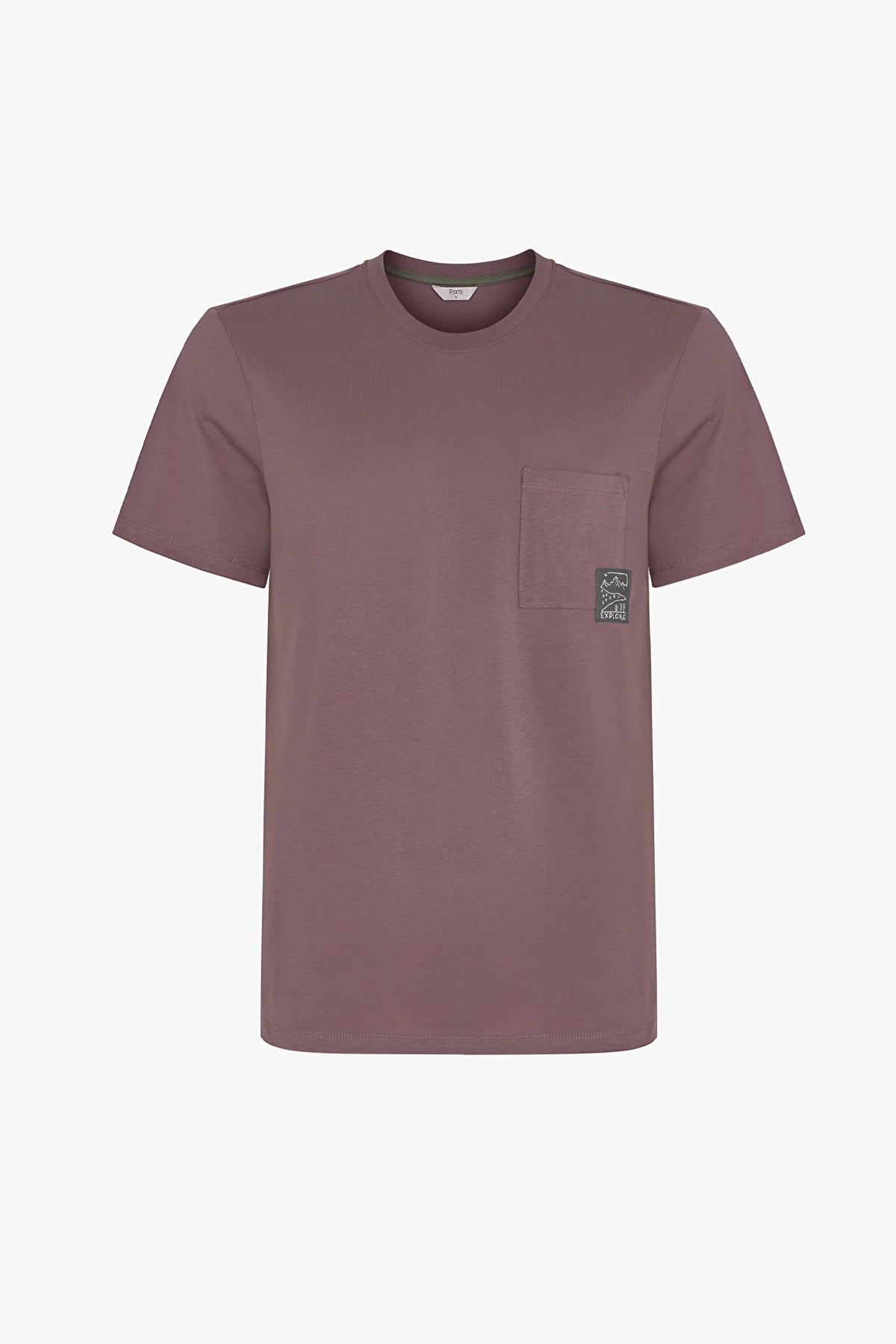Erkek Kahverengi Woodland Earth Kısa Kollu Şort Pijama Takımı